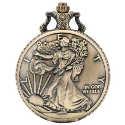 Montre à Gousset <br>In God We Trust