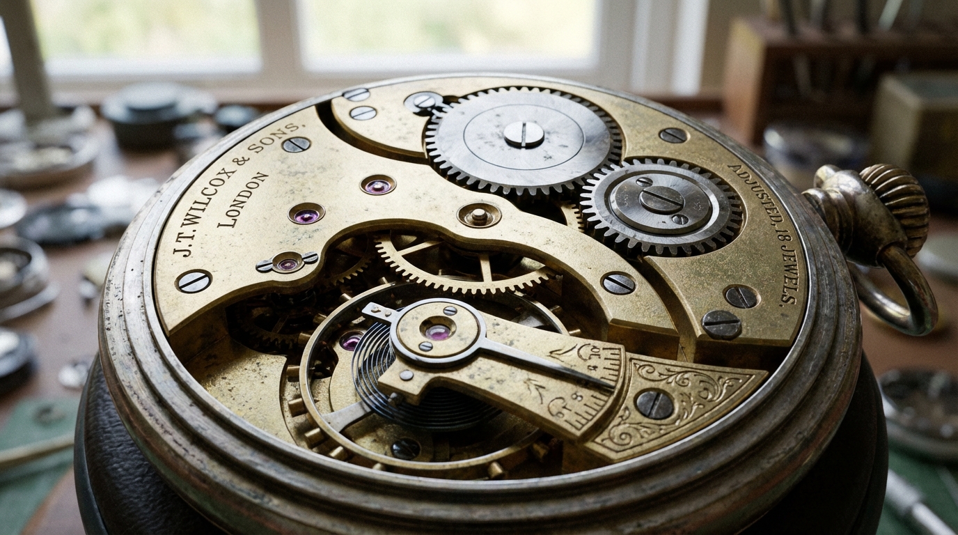 découvrez les étapes clés de la production d'une montre gousset, depuis l'assemblage précis du mouvement jusqu'à la fabrication élégante du boîtier.